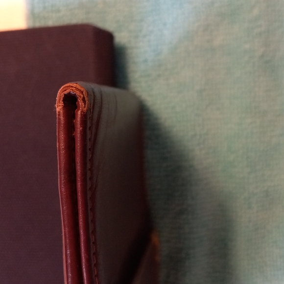 Cartier Vintage Credit Card Soft Leather Wallet 4 slots - Picture 6 of 12